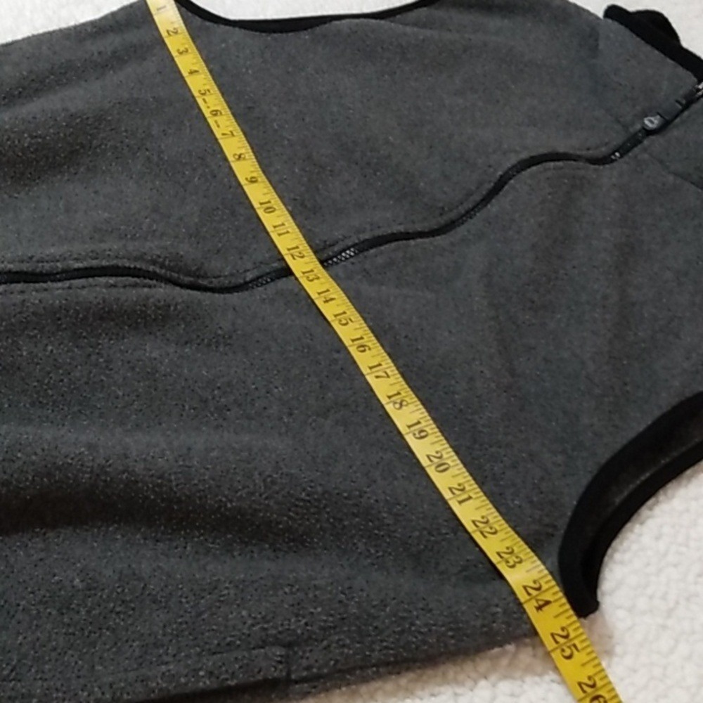 Avalanche Wear Men's Fleece Vest X-Large Gray Full Zip Performance Outdoor - Picture 10 of 15